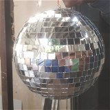 mirror ball  - 12", mirror, harshjeen handicraft